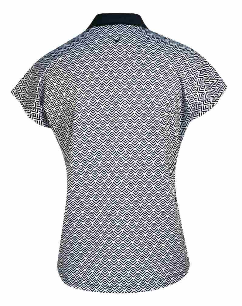 Callaway Chev Geo polo donna, brilliant white