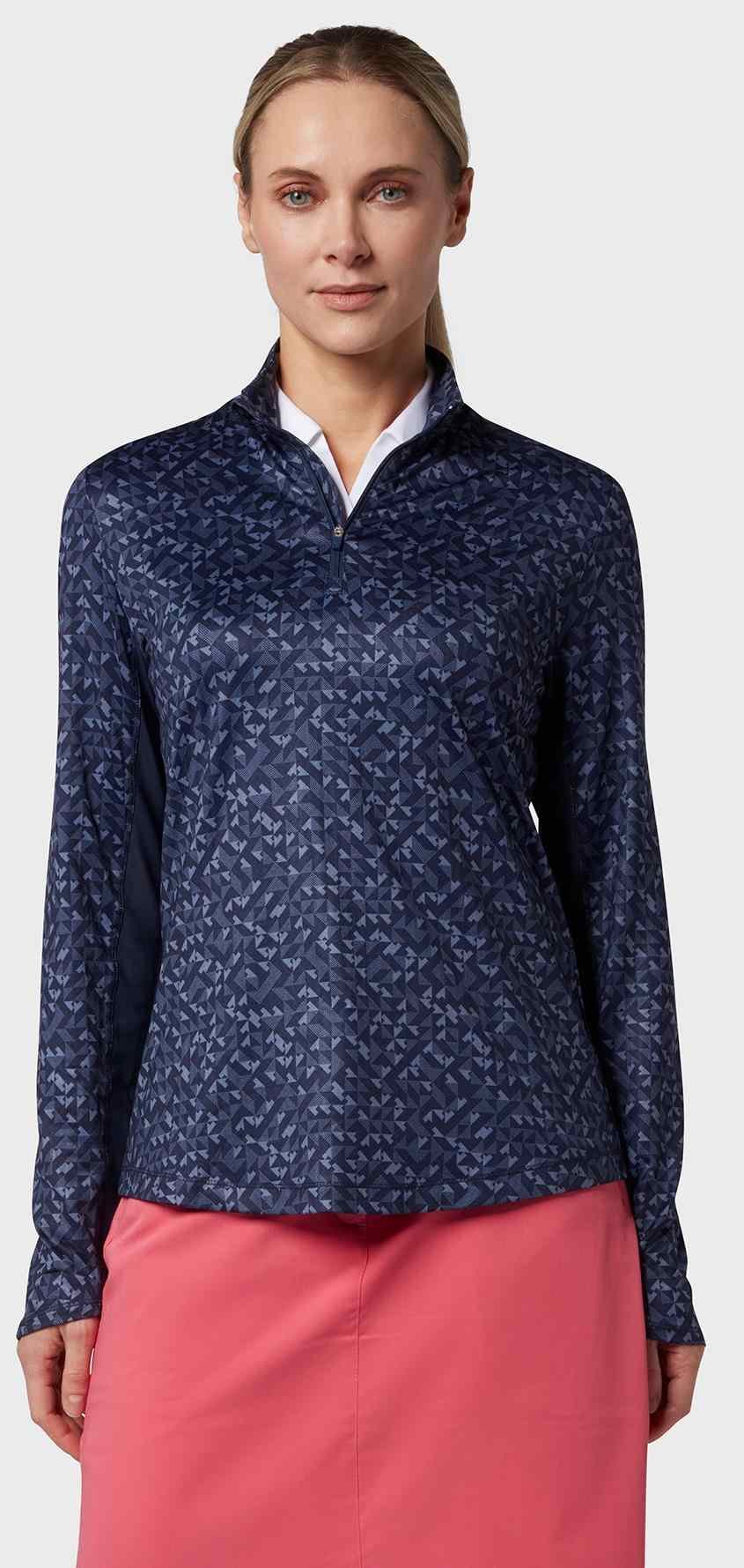 Callaway Shape Shifter Geo felpa donna, peacoat