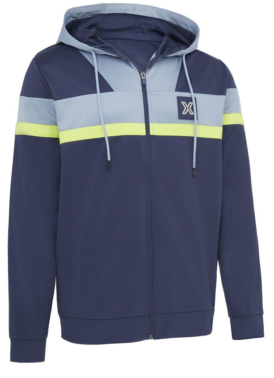 Callaway Blocked Full Zip felpa con zip da uomo, navy blazer