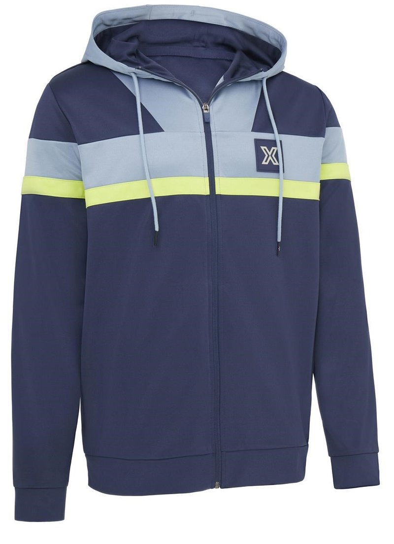 Callaway Blocked Full Zip felpa con zip da uomo, navy blazer