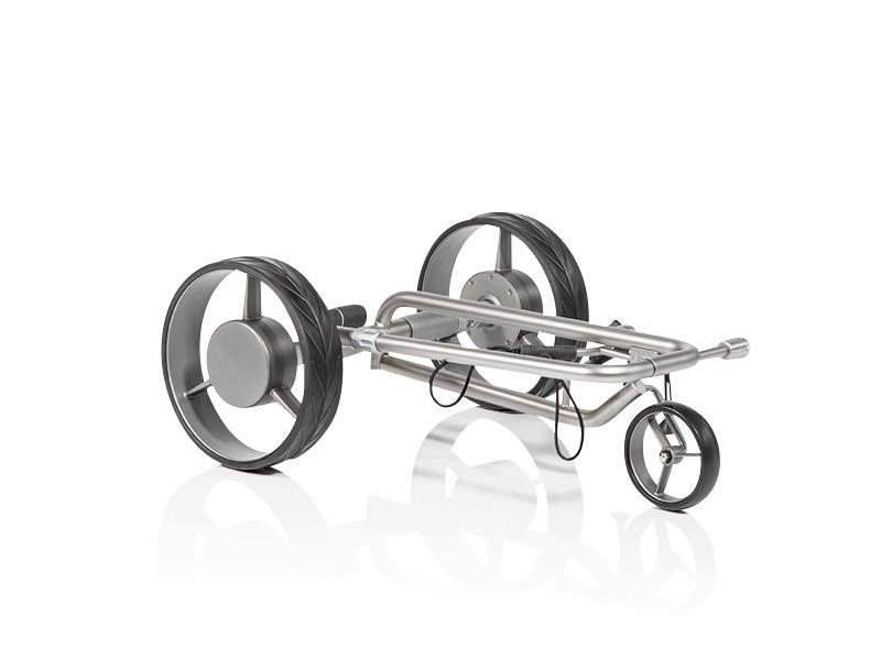 JuCad Drive SL Titan Silence 2.0 carrello elettrico, titanio