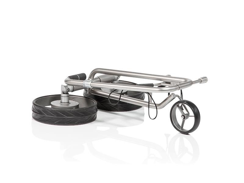 JuCad Drive SL Titan Silence 2.0 carrello elettrico, titanio