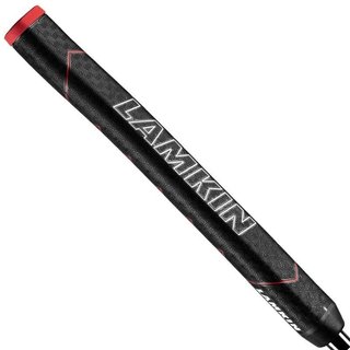 Lamkin SINKFIT Rubber Straight putter grip, STANDARD, nero/rosso