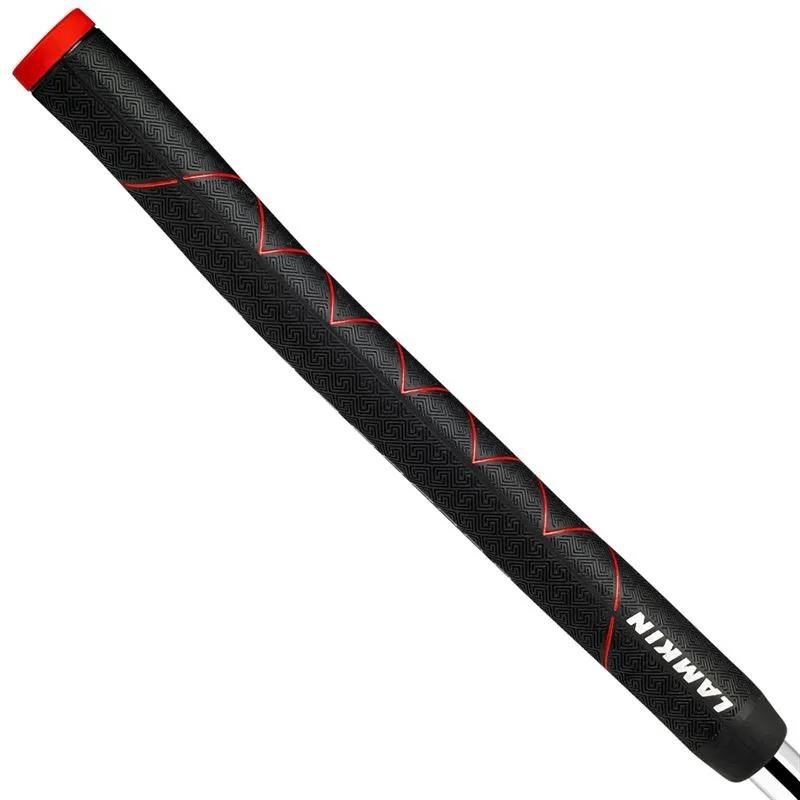 Lamkin SINKFIT Rubber Straight putter grip, STANDARD, nero/rosso