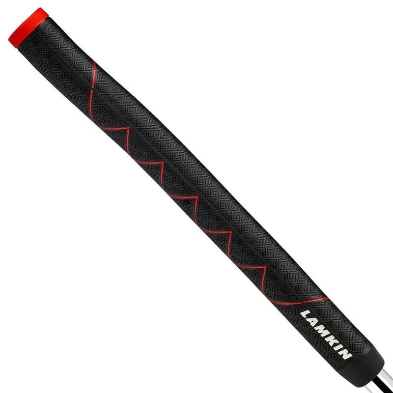 Lamkin SINKFIT Rubber Straight putter grip, STANDARD, nero/rosso