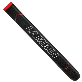 Lamkin SINKFIT Rubber Straight putter grip, STANDARD, nero/rosso