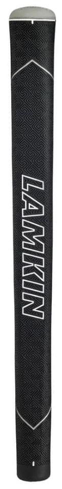 Lamkin SINKFIT Rubber Skinny Pistol grip da putter, standard, nero/argento
