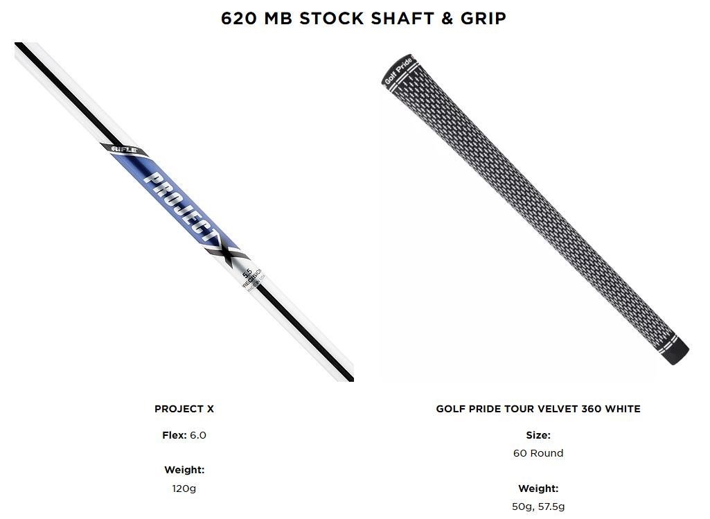 Titleist 620 MB ferri da uomo, acciaio