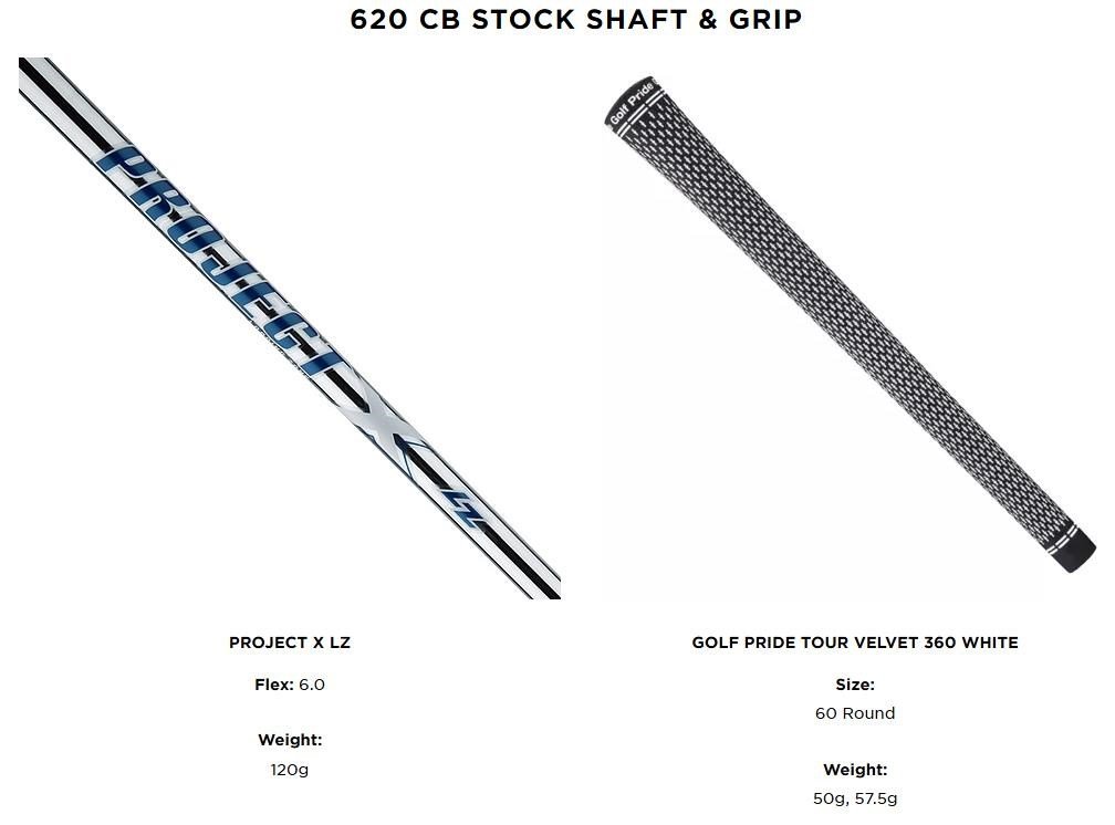 Titleist 620 CB ferri da uomo, acciaio