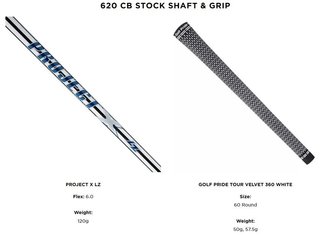 Titleist 620 CB ferri da uomo, acciaio