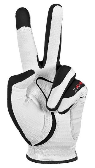 Zoom Zoom Weather Junior guanto da golf, bianco/nero