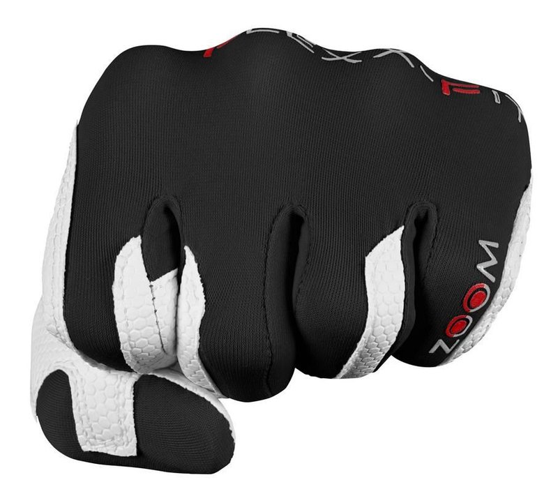 Zoom Zoom Weather Junior guanto da golf, bianco/nero