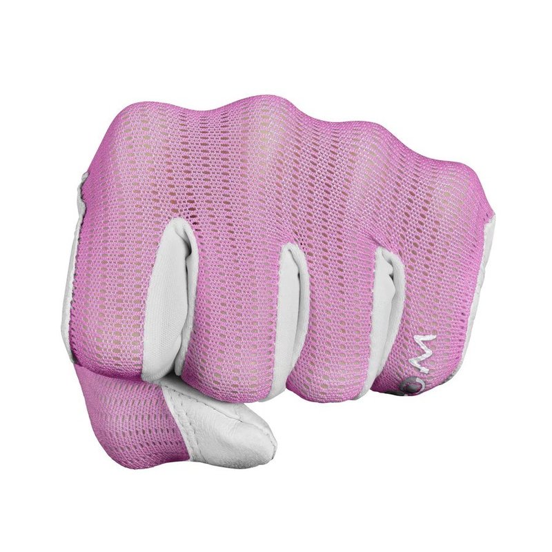 Zoom Zoom Sun Style guanto da golf donna, bianco/rosa