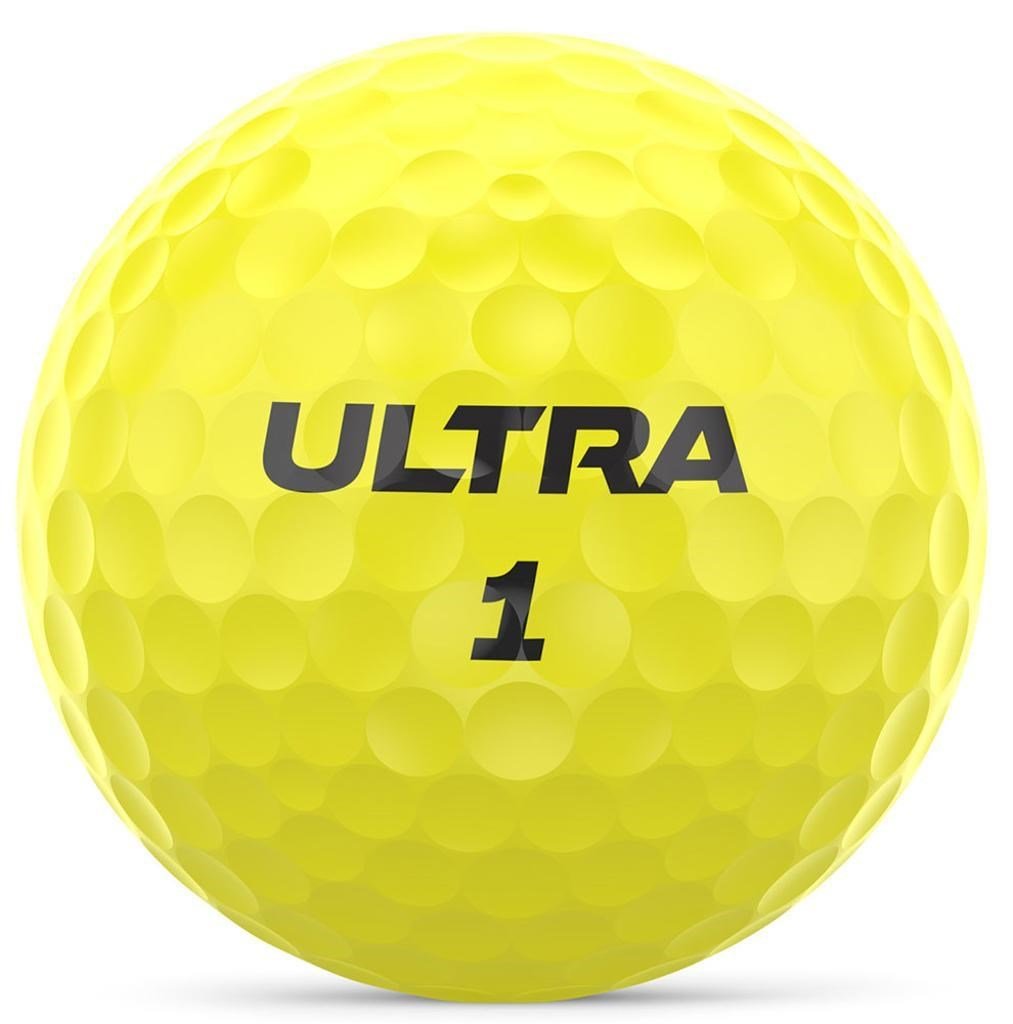 Wilson Ultra Distance palline da golf, gialle