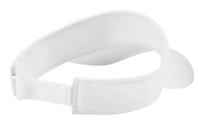 Cobra Crown visiera da donna, bianco/nero
