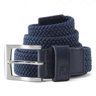 FootJoy Braided cintura da uomo, blu navy