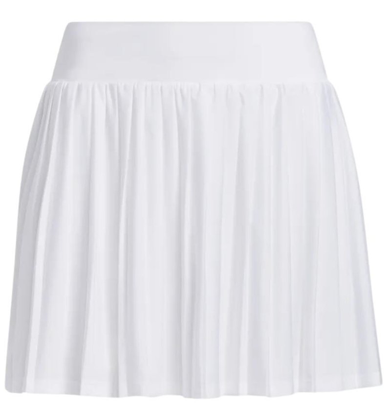 Adidas Ultimate 365 Tour Pleated gonna da golf donna, bianca