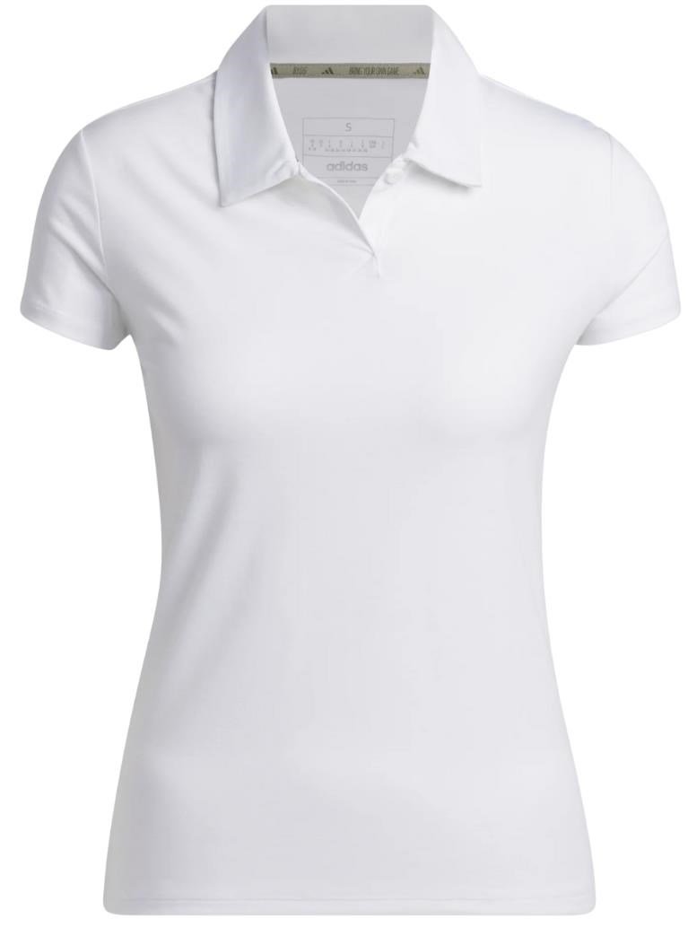 Adidas Go-To Heathered polo da donna, white melange