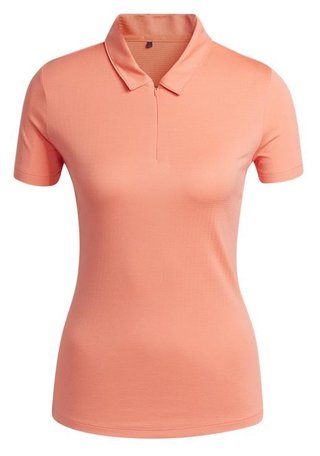 Adidas Heat.Rdy polo da donna, coral fusion