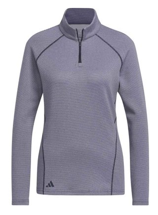 Adidas Quarter Zip felpa donna, collegiate navy