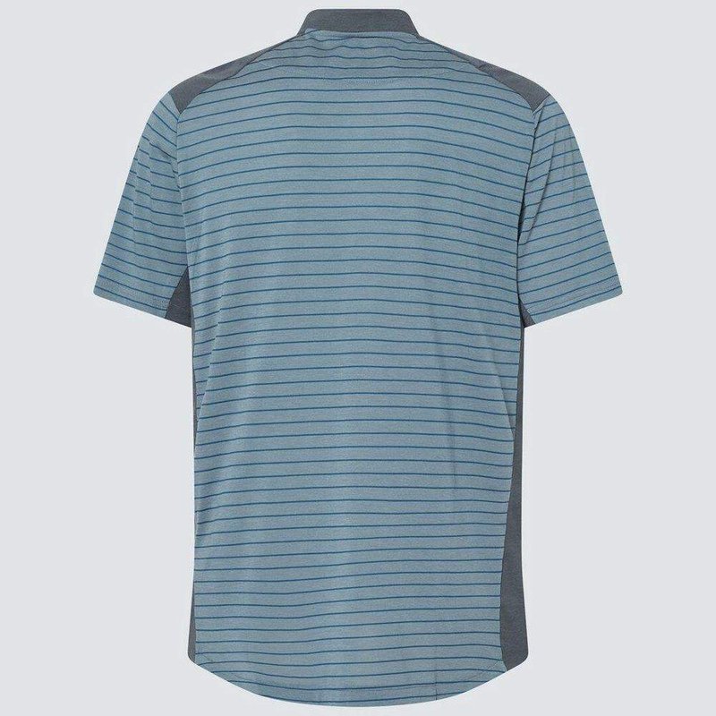Oakley Fringe Stripe polo da uomo, dark slate