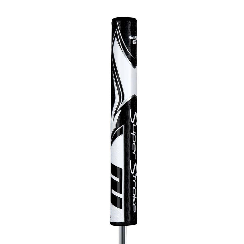 SuperStroke Zenergy Tour 3.0 grip per putter, nero/bianco