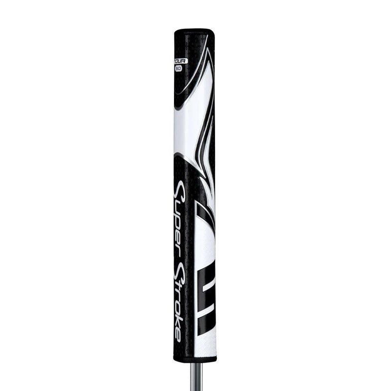 SuperStroke Zenergy Tour 3.0 grip per putter, nero/bianco