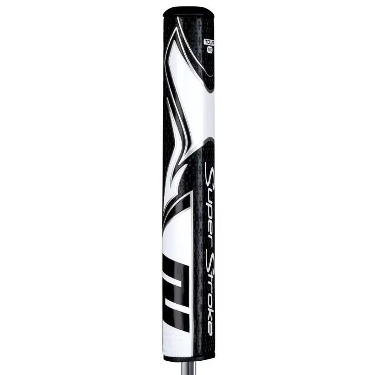 SuperStroke Zenergy Tour 5.0 grip per putter, nero/bianco