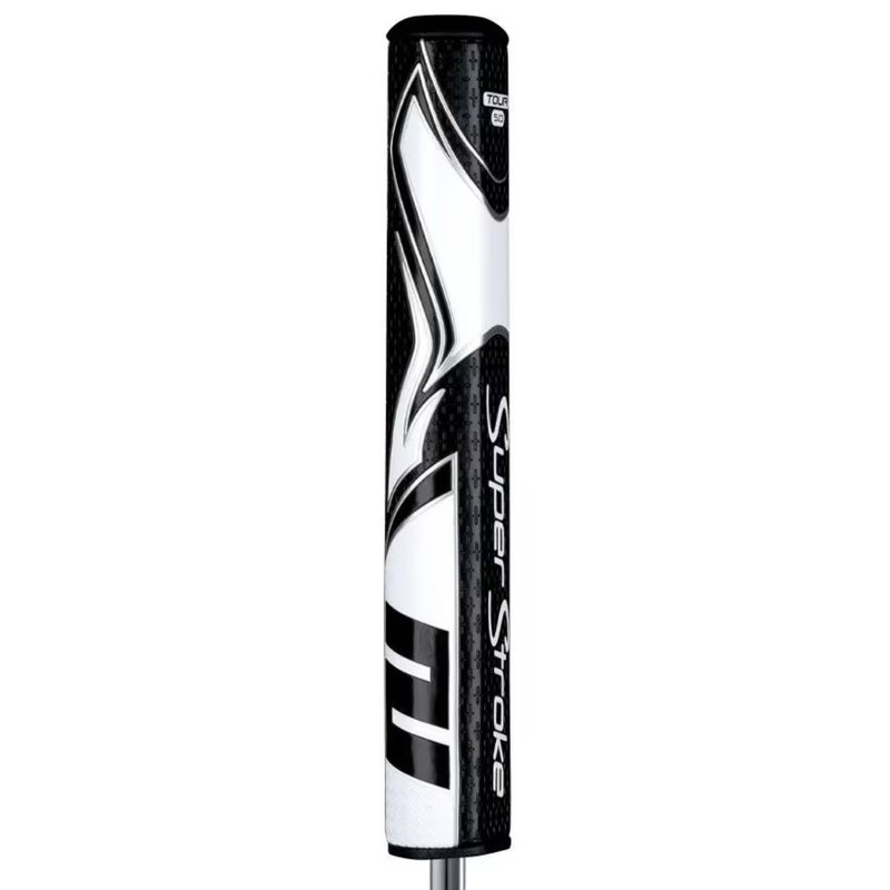 SuperStroke Zenergy Tour 5.0 grip per putter, nero/bianco
