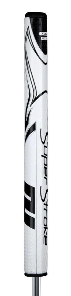 SuperStroke Zenergy XL Plus 3.0 grip per putter, bianco/nero