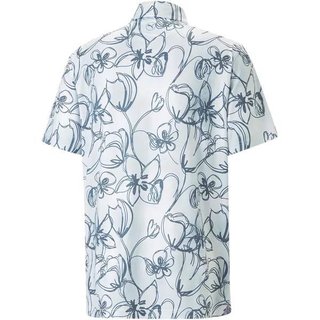 Puma Cloudspun Stems polo da uomo, white/evening sky