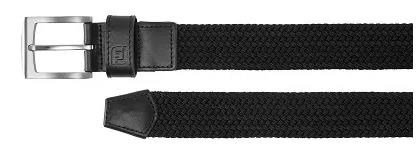 FootJoy Women's Braided ladies belt, nero