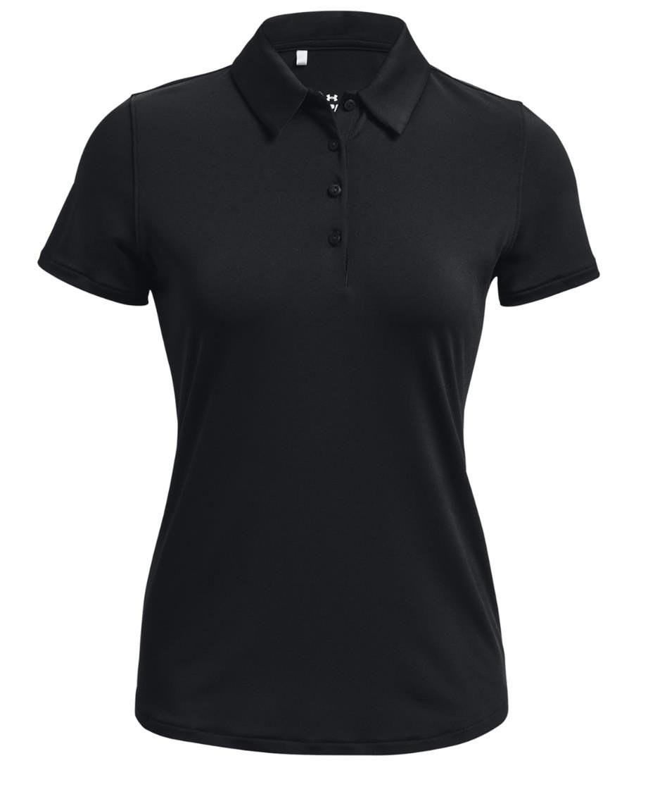 Under Armour Zinger Playoff polo da donna, nero