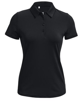 Under Armour Zinger Playoff polo da donna, nero