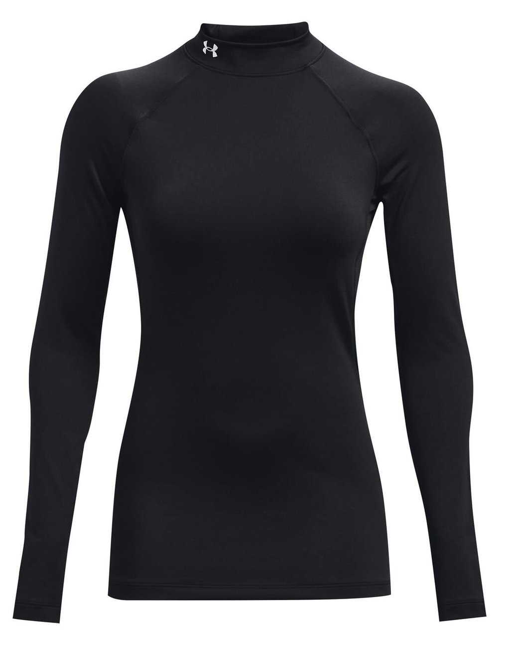 Under Armour Authentics Mockneck maglia termica da donna, nera