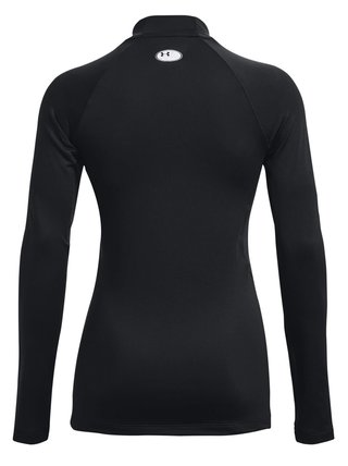 Under Armour Authentics Mockneck maglia termica da donna, nera