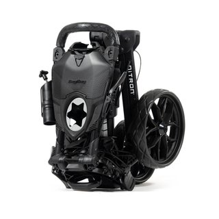 Bag Boy Nitron Auto-Open carrello manuale, bianco/cobalto