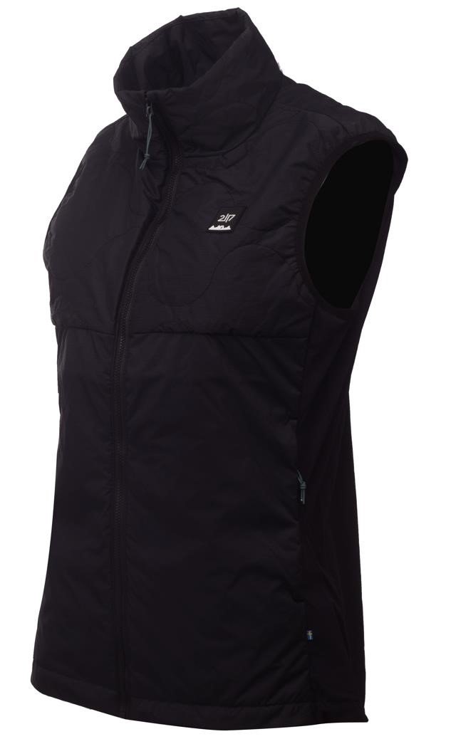 2117 of Sweden Roxtuna gilet donna, nero