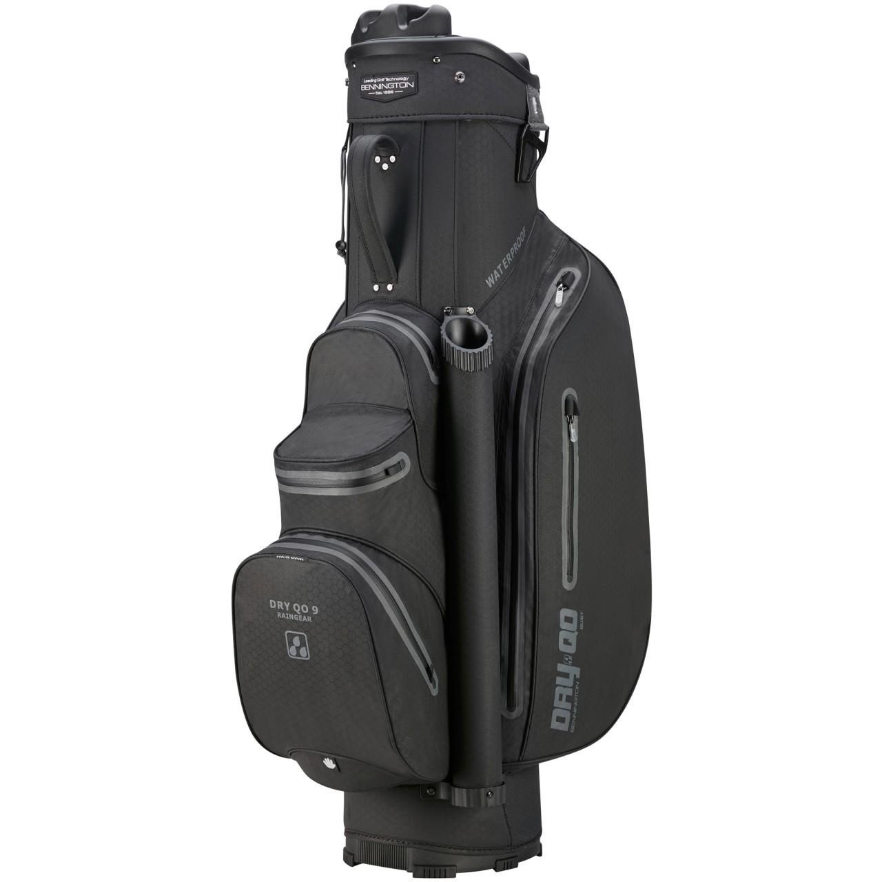 Bennington Dry QO 9 cart bag impermeabile, nero