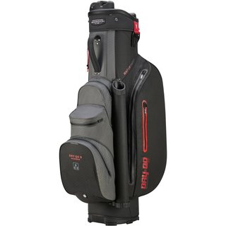 Bennington Dry QO 9 cart bag impermeabile, nero/grigio canon/rosso