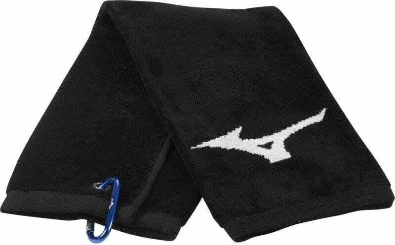 Mizuno RB Tri Fold asciugamano, nero