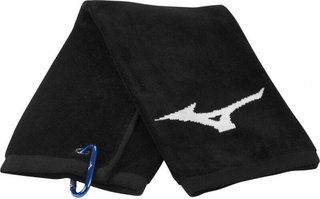 Mizuno RB Tri Fold asciugamano, nero