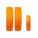 JuCad tires - 2 ruote posteriori, 1 ruota anteriore, arancione