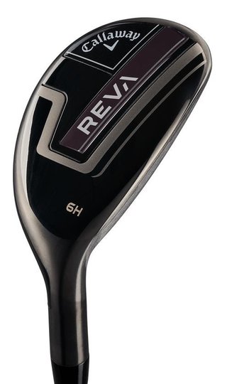 Callaway Reva 8PC Eggplant set da golf femminile, grafite, +cart bag