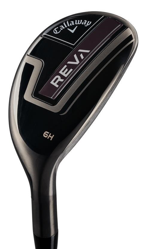 Callaway Reva 8PC Eggplant set da golf femminile, grafite, +cart bag
