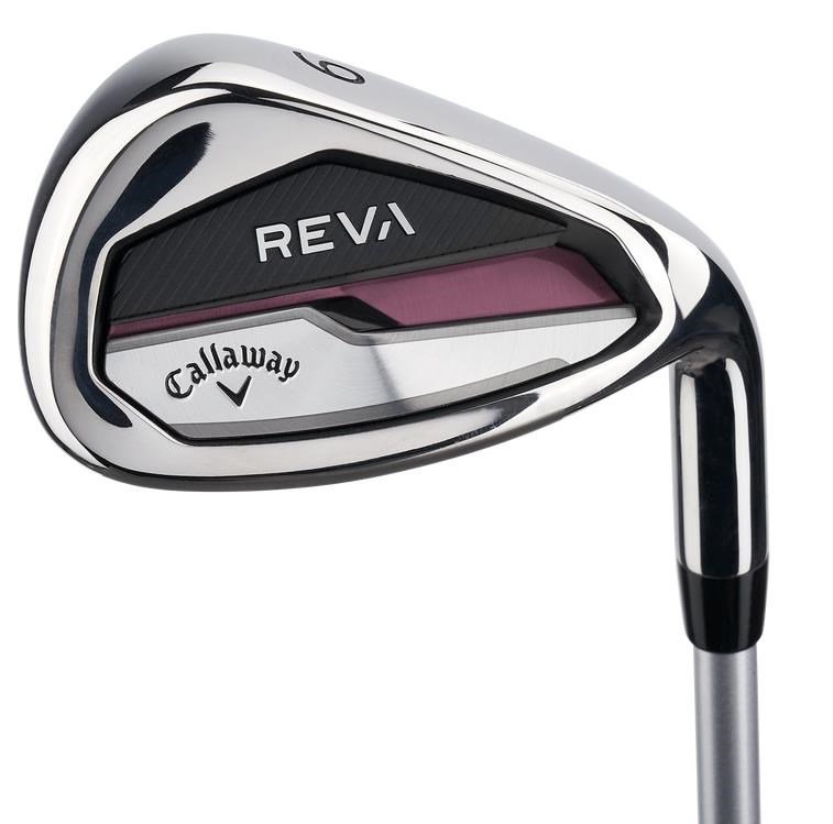Callaway Reva 8PC Eggplant set da golf femminile, grafite, +cart bag