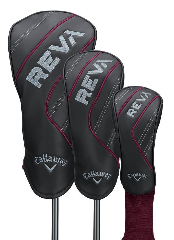 Callaway Reva 8PC Eggplant set da golf femminile, grafite, +cart bag