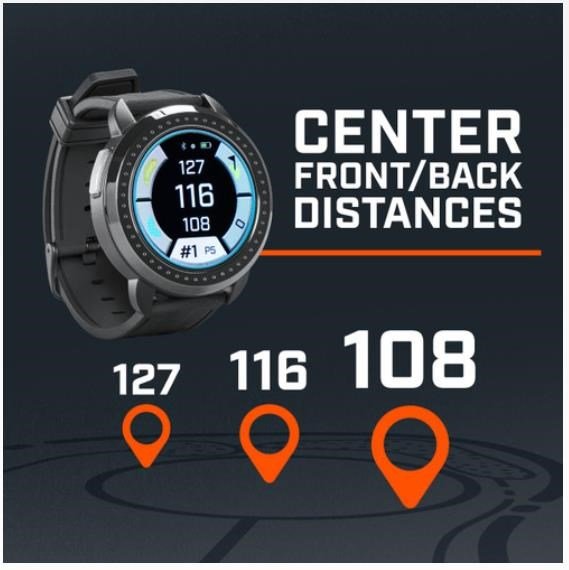 Bushnell iON Elite GPS golf watch, nero