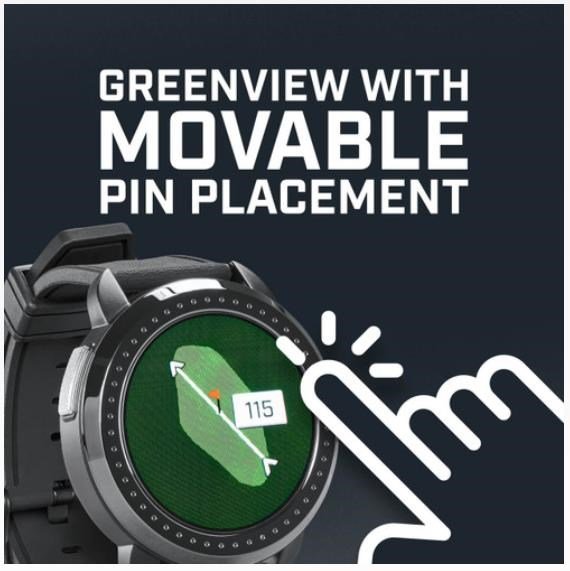 Bushnell iON Elite GPS golf watch, nero