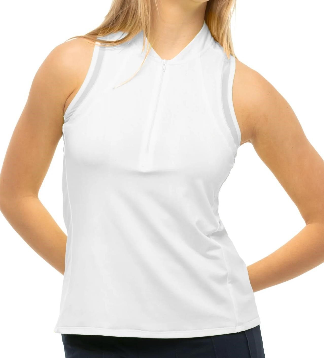 Lucky in Love My Favorite polo senza maniche da donna, bianco